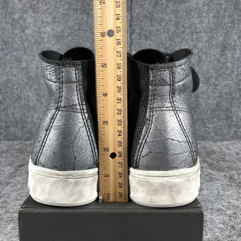 Wolverine‎ 1000 Mile Men's Size 9 D Gray Metallic Black Leather Shoes W990032